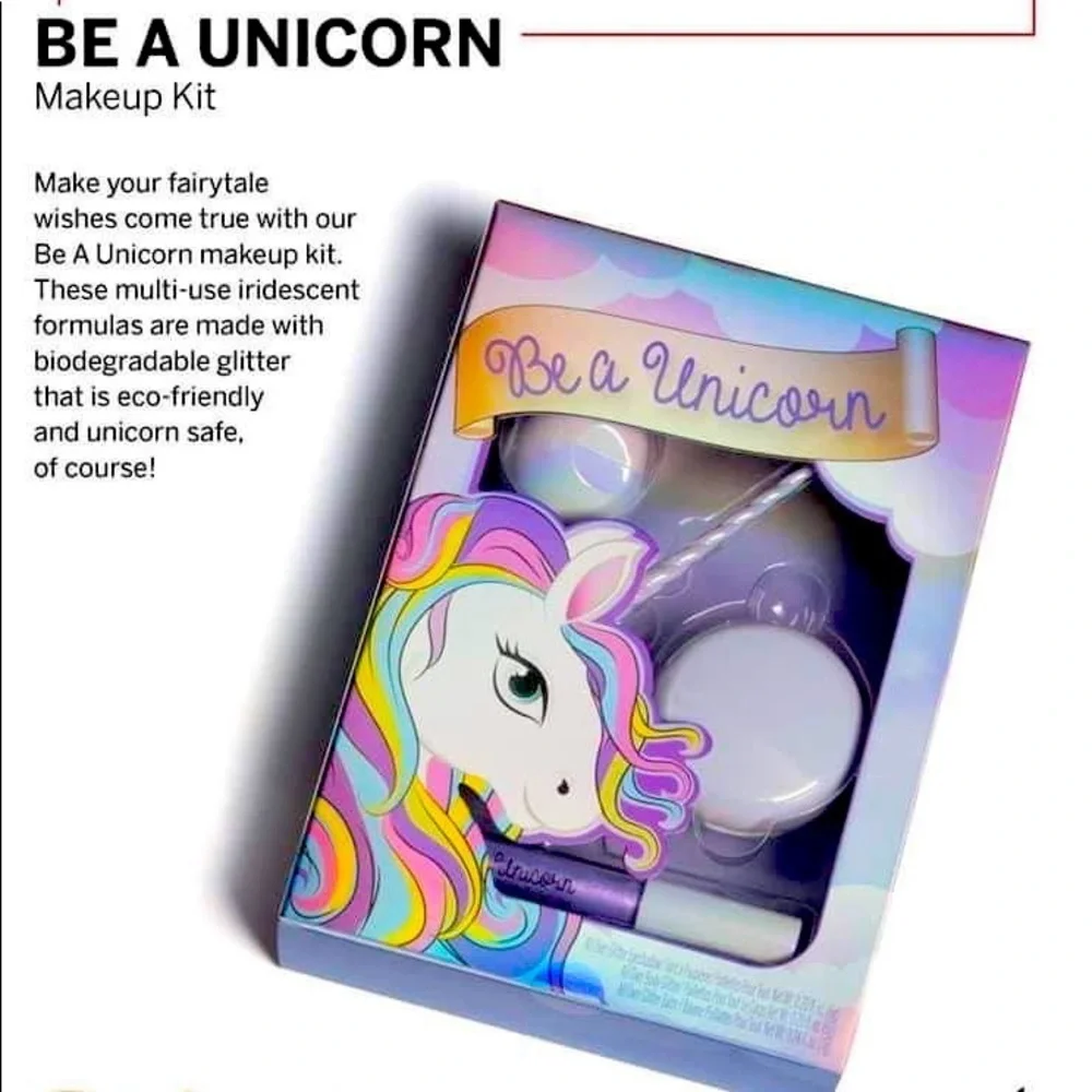 New Release!!! Be a Unicorn 🦄 Make up set for any age!!!! Cruelty Free